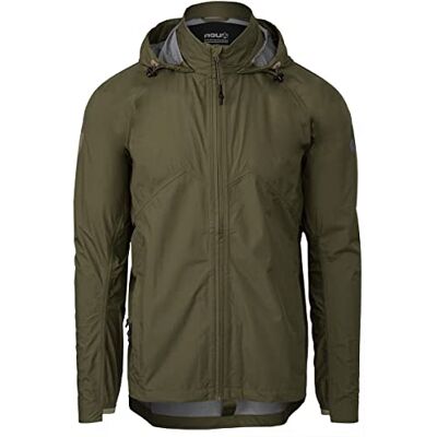 AGU Compact Rain Jacket VENTURE Unisex Military Green AGU Compact Rain Jacket VENTURE Unisex Military Green