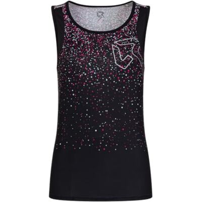 Rock Experience Drip Woman Tank Tank, ademend, sportief, zwart, Small dames, Zwart, S Rock Experience Drip Woman Tank Tank, ademend, sportief, zwart, Small dames, Zwart, S
