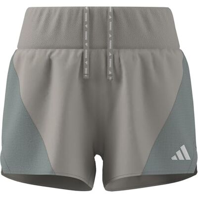 adidas Mujer adi365Breeze Running Shorts, wonder alumina/Wonder Sage, L 4 inch adidas Mujer adi365Breeze Running Shorts, wonder alumina/Wonder Sage, L 4 inch
