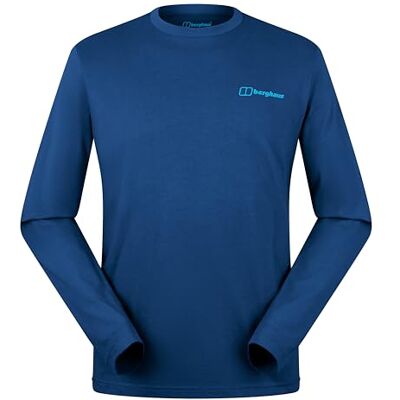 Berghaus Heren Grappled T-shirt, Hale Navy, S Berghaus Heren Grappled T-shirt, Hale Navy, S