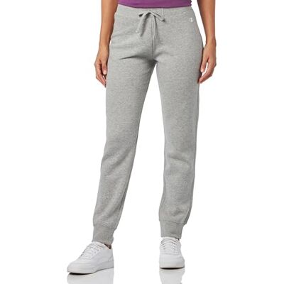 Champion Legacy Basics W-Light Powerblend Fleece Rib Cuff joggingbroek voor dames, lichtgrijs gemêleerd., XXL Champion Legacy Basics W-Light Powerblend Fleece Rib Cuff joggingbroek voor dames, lichtgrijs gemêleerd., XXL