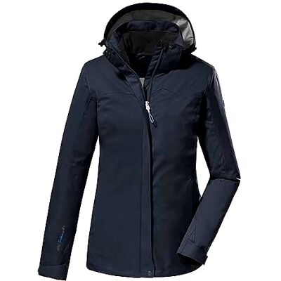 killtec dames Functionele jas/buitenjas met afritsbare capuchon KOS 133 WMN JCKT, dunkelnavy, 42, 38383-000 killtec dames Functionele jas/buitenjas met afritsbare capuchon KOS 133 WMN JCKT, dunkelnavy, 42, 38383-000