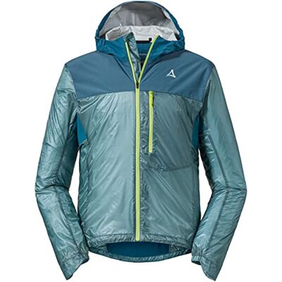 SCHÖFFEL Heren Jassen Hybrid Jkt Flow Trail M - mannelijk - Blauw - Jas SCHÖFFEL Heren Jassen Hybrid Jkt Flow Trail M - mannelijk - Blauw - Jas