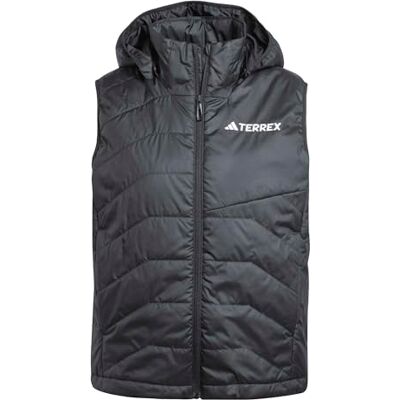 adidas dames Terrex Multi Climawarm Insulated Hooded Vest Coat, Black, M adidas dames Terrex Multi Climawarm Insulated Hooded Vest Coat, Black, M