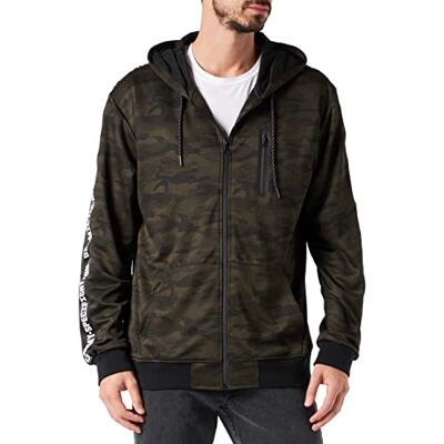 Mil-Tec capuchonjack-11446120 uniseks-volwassene Jas met Mil-Tec capuchonjack-11446120 uniseks-volwassene Jas met