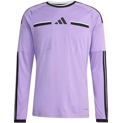 adidas heren Referee 26 Jersey Long Sleeve Shirt, violet fusion/black, 3XL adidas heren Referee 26 Jersey Long Sleeve Shirt, violet fusion/black, 3XL
