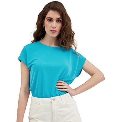 Sepiia Morpho Kimono T-shirt voor heren, blauw, maat XL Sepiia Morpho Kimono T-shirt voor heren, blauw, maat XL
