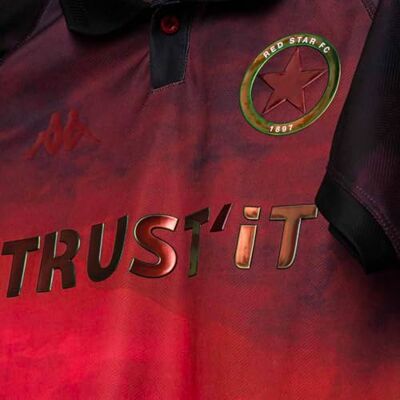 Kappa Uitwedstrijdshirt Red Star FC 2024/25 - Voetbalshirt Kappa Uitwedstrijdshirt Red Star FC 2024/25 - Voetbalshirt