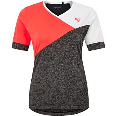 Ziener Nevina functioneel shirt voor dames, voor fietsen, outdoor, fitness, sport, ademend, sneldrogend, korte mouwen, Ziener Nevina functioneel shirt voor dames, voor fietsen, outdoor, fitness, sport, ademend, sneldrogend, korte mouwen,
