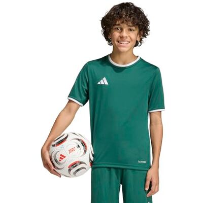 adidas uniseks-kind Entrada26 Jersey Kids Shirt, team dark green/white, 3-4 Years adidas uniseks-kind Entrada26 Jersey Kids Shirt, team dark green/white, 3-4 Years