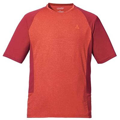 Schöffel Auvergne M Herenshirt, geurremmend fietsshirt, sneldrogend functioneel shirt met zakken Schöffel Auvergne M Herenshirt, geurremmend fietsshirt, sneldrogend functioneel shirt met zakken