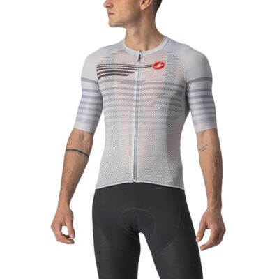 CASTELLI 4522015-870 Climber's 3.0 SL Jersey heren T-shirt Silver Gray/Dark Gray XXXL CASTELLI 4522015-870 Climber's 3.0 SL Jersey heren T-shirt Silver Gray/Dark Gray XXXL