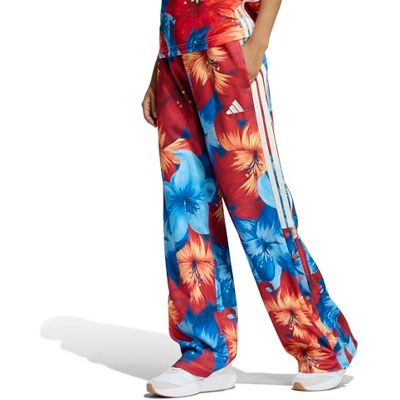 adidas Mujer x FARM RIO HOUSE OF TIRO TRACK PANTS, light blue/tactile red/cream white, XS adidas Mujer x FARM RIO HOUSE OF TIRO TRACK PANTS, light blue/tactile red/cream white, XS