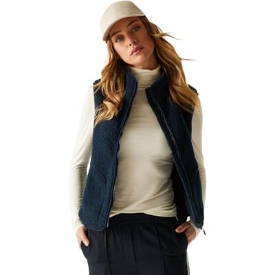 Regatta Dames Frankie Borg Bodywarmer, marineblauw, 44 grote maten Regatta Dames Frankie Borg Bodywarmer, marineblauw, 44 grote maten
