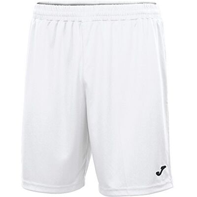 JOMA Nobel Witte Heren Voetbalshorts - Shorts JOMA Nobel Witte Heren Voetbalshorts - Shorts