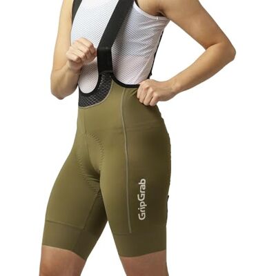 GripGrab PACR Bib Shorts gevoerde fietsbroek met bretels, korte UV-bescherming, racefiets, MTB, gravel bike, fietsbroek met bretels, dames GripGrab PACR Bib Shorts gevoerde fietsbroek met bretels, korte UV-bescherming, racefiets, MTB, gravel bike, fietsbroek met bretels, dames