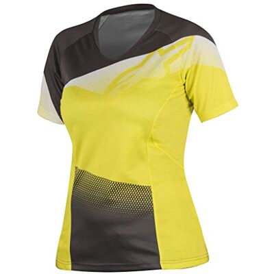 Alpinestars Stella Mesa/Jersey - Vrouwen, Zuurgeel Donker Schaduw, Small - Jersey Alpinestars Stella Mesa/Jersey - Vrouwen, Zuurgeel Donker Schaduw, Small - Jersey