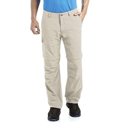 Gonso Maier Sports Trekkingbroek voor heren van 100% polyamide, met ritssluiting voor het verwijderen van de broekspijpen, sneldrogend, verkrijgbaar in 12 maten Gonso Maier Sports Trekkingbroek voor heren van 100% polyamide, met ritssluiting voor het verwijderen van de broekspijpen, sneldrogend, verkrijgbaar in 12 maten