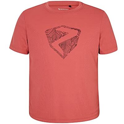Ziener Unisex Naden functioneel shirt voor kinderen, fiets, outdoor, sport, ademend, sneldrogend, korte mouwen, verpakking van 1 Ziener Unisex Naden functioneel shirt voor kinderen, fiets, outdoor, sport, ademend, sneldrogend, korte mouwen, verpakking van 1