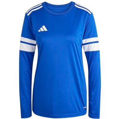 adidas dames Squadra25 Jersey Long Sleeve Shirt, team royal blue/white, XXS adidas dames Squadra25 Jersey Long Sleeve Shirt, team royal blue/white, XXS
