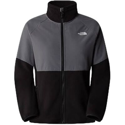 THE NORTH FACE Glacier Heavyweight Full Zip Fleecejack voor dames Tnf Black/Smoked Pearl XXL THE NORTH FACE Glacier Heavyweight Full Zip Fleecejack voor dames Tnf Black/Smoked Pearl XXL
