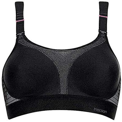Triumph Triaction Extreme Lite N Sportbeha voor dames, maximale grip, ademend, ongevoerde vormende cups en brede bandjes Triumph Triaction Extreme Lite N Sportbeha voor dames, maximale grip, ademend, ongevoerde vormende cups en brede bandjes