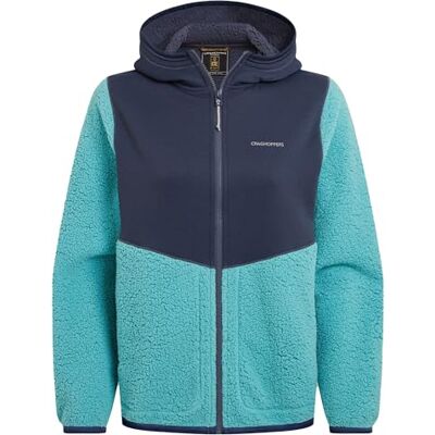 Craghoppers Womens Telesto Hooded Borg Fleece DofE Goedgekeurde Isolerende Jas Craghoppers Womens Telesto Hooded Borg Fleece DofE Goedgekeurde Isolerende Jas
