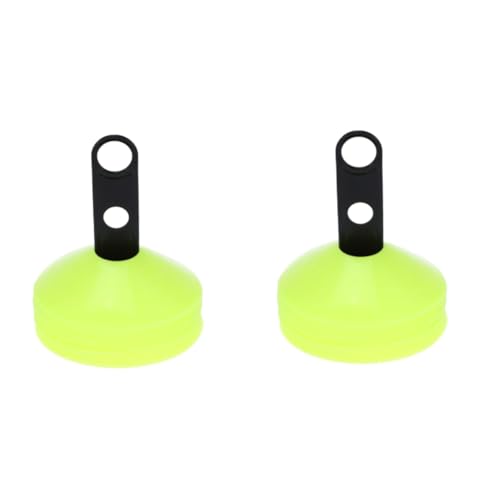 Toddmomy 52 Stuks Voetbal Training Marker Lade Marker Voetbal Tool Mini-Apparatuur Bewegwijzering Kind