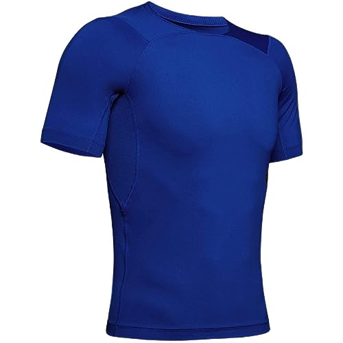 Under Armour UA Rush, compressieshirt voor heren met rush-technologie, sportshirt met compressiepasvorm