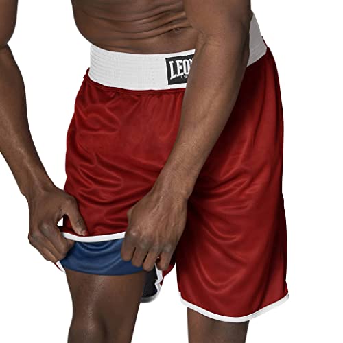 LEONE 1947 boxshorts rood/blauw, XXL