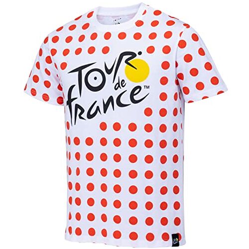 Tour de France Leader T-shirt officiële fietscollectie, Wit, M