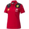 PUMA Ferrari Team 2023 Poloshirt voor dames Rood S