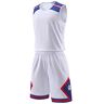 HULG Kids Basketbal Kit, basketbal Kit, basketbal Kits voor jongens, kinderen Basketbal Set, Heren Basketbal Jersey en Shorts Team Uniform met Zakken Sportkleding Uniform (jersey-05, M)