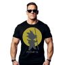 Generic Nexgen Clothing Son Goku Funny Gym T-shirt voor mannen en vrouwen tv, film, spel en anime thema workout training top perfect voor fitness- en popcultuurfans, Zwart, 5XL