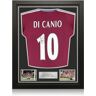 Exclusive Memorabilia West Ham United shirt gesigneerd door Paolo Di Canio. Ingelijst