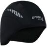 Farabi Sports Brisk Bike Synthetische Cycling Cap, Fietsen Gear Fietshelmen Winter Hoeden Brits Cycling Freecycle Duits Cycling Wear Road Cycling Biker Hoed (Zwart/Grijs, Regular)