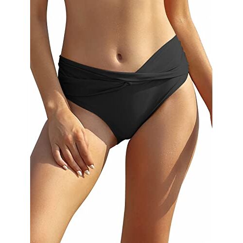 SHEKINI Dames sexy V bikinibroekjebikinibroek voor dames Retro Pant Bikini Bottoms broek