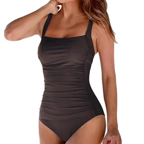 YUECIBAI Bikini Badpak Dames Badpakken Gesloten Plus Size Badmode Push-Up Voor Dames Badpakken Voor Zwempak Strandkleding Dames Zwempak