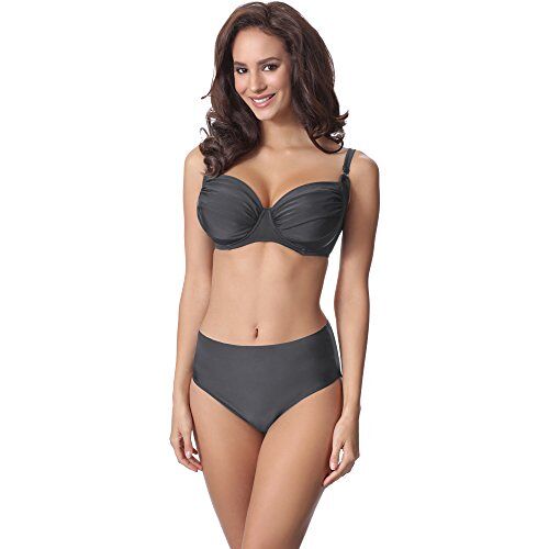 Merry Style Dames Bikini Set P61472W (Grafiete, Cup 95 B/Benedendeel 46)