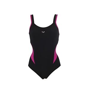 ARENA Bodylift One Piece Swimsuit, voor dames, zwart/roze/paars