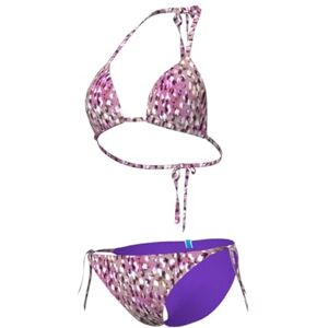 ARENA Dames waterprint bikini driehoek tweedelig dames ARENA Dames waterprint bikini driehoek tweedelig dames