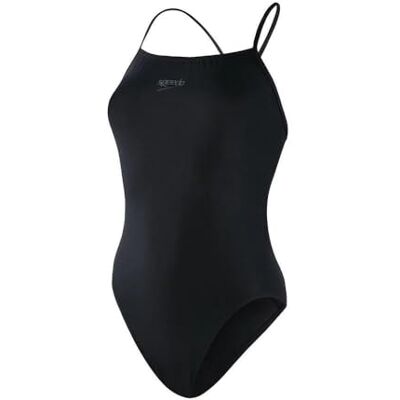 Speedo Eco Endurance+ eendelig badpak met dunne bandjes voor dames, 36 EU Speedo Eco Endurance+ eendelig badpak met dunne bandjes voor dames, 36 EU