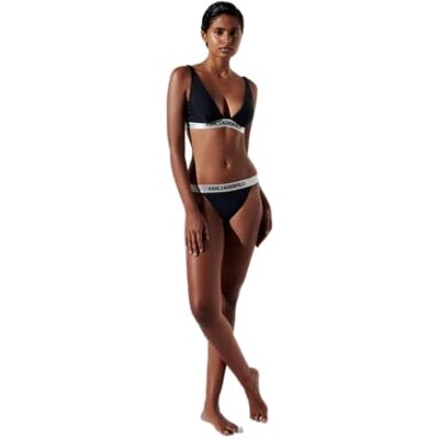 KARL LAGERFELD Logo Bikinibroekje W/Elastisch dames Bikinibroekje KARL LAGERFELD Logo Bikinibroekje W/Elastisch dames Bikinibroekje