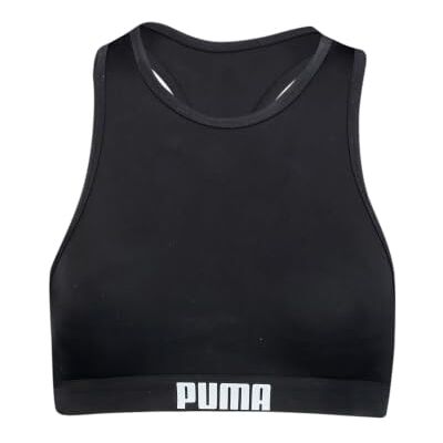 PUMA High NCK T voor dames, zwart, S PUMA High NCK T voor dames, zwart, S