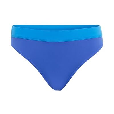 adidas dames Optime Aqua Mid-Waist Bikini Bottom Swimwear, semi lucid blue, 36 adidas dames Optime Aqua Mid-Waist Bikini Bottom Swimwear, semi lucid blue, 36