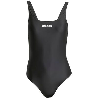 adidas dames U-Back Swimsuit Swimwear, black/white, 46 adidas dames U-Back Swimsuit Swimwear, black/white, 46
