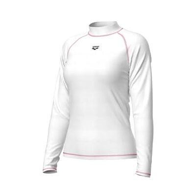ARENA Women's Rash Vest L/S Graphic dames Rash Guard Shirt ARENA Women's Rash Vest L/S Graphic dames Rash Guard Shirt