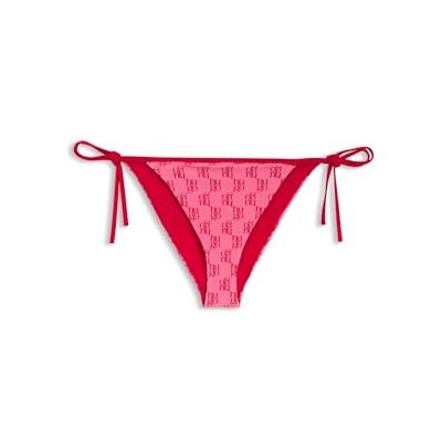 HUGO Dames Bikini_Bot_Sidetie, Medium Pink 660, XS HUGO Dames Bikini_Bot_Sidetie, Medium Pink 660, XS