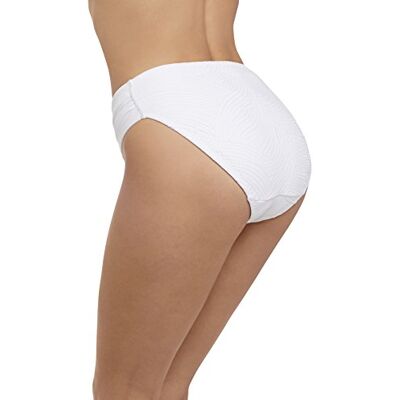 FANTASIE Vrouwen Ottawa Mid-Rise verzamelde Bikini Bottom wit M FANTASIE Vrouwen Ottawa Mid-Rise verzamelde Bikini Bottom wit M