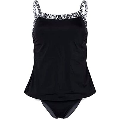 Fashy Tankini-set voor dames, zwart, 38 / B Fashy Tankini-set voor dames, zwart, 38 / B